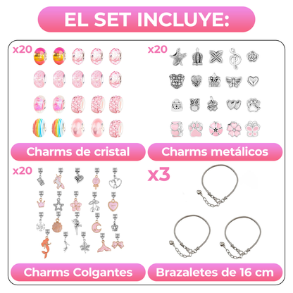 Juego De Charms Para Hacer Pulseras 63