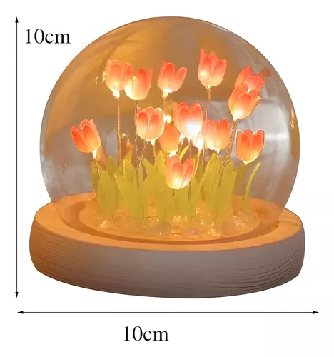 Lámpara LED Nocturna De Tulipanes