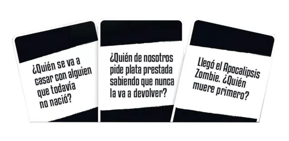 Juego de cartas Amigos de mierda