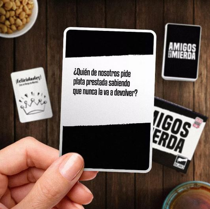 Juego de cartas Amigos de mierda