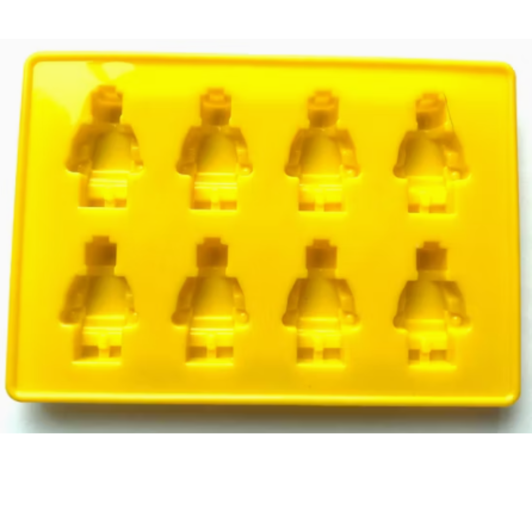 Moldes 8 Espacios Muñeco de LEGO