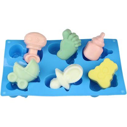 Moldes 6 Espacios para Bebe