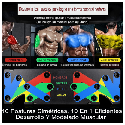 Tabla Flexiones Zimex + Banda Resistente