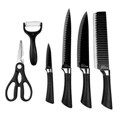 Set Cuchillos Premium De Cocina 6 PZS